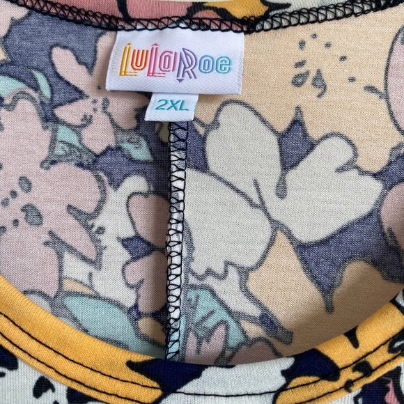 LulaRoe Long Maxi Dress 2xl - Picture 4 of 4